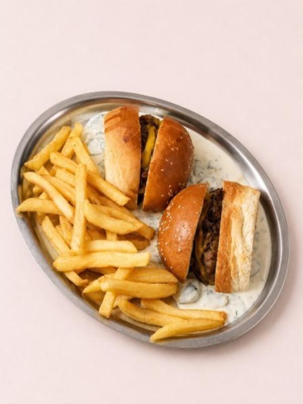 CREAMY TRUFFLE BURGER